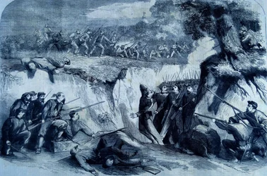 La battaglia del Volturno, 1860
